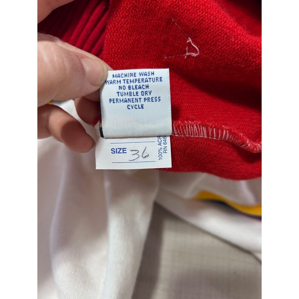 Vintage Varsity Spirit UCA Cheerleading Sweater sz 36 USA Made 80s 90s - Picture 3 of 7